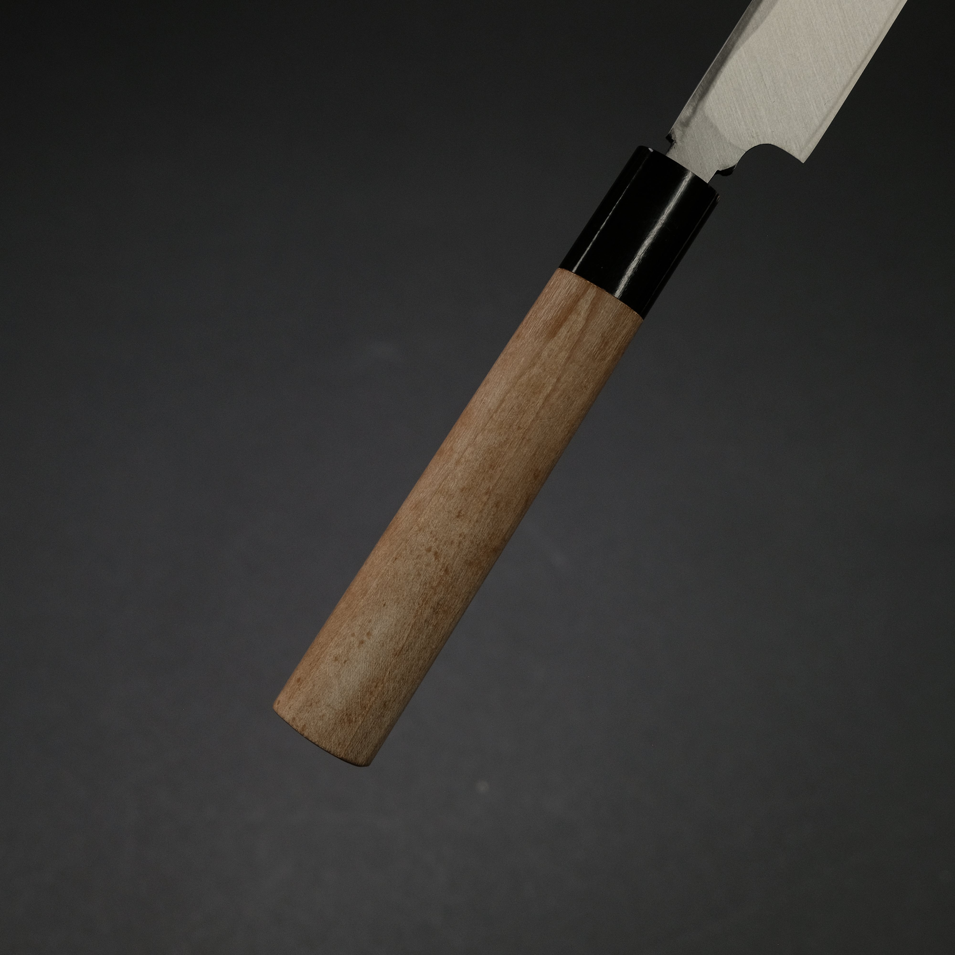 Premium Vintage Left-Handed Fugubiki 240mm Japanese Knife - Carbon Steel Blade with Magnolia Wood Handle - Perfect for Sushi, Sashimi & Precision Cutting