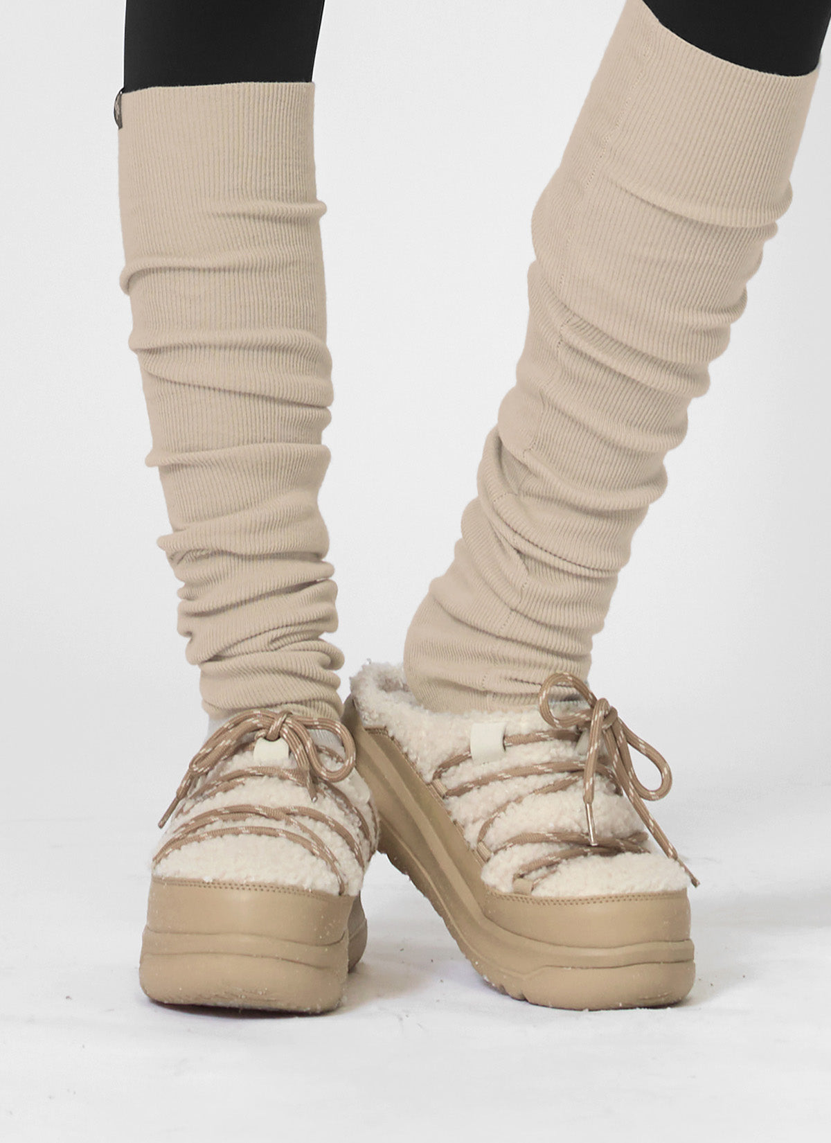 Comfortable Hug Lace Up Mules for Women - Soft Slip On House Shoes with Adjustable Straps - Perfect for Indoor Lounging, Spa Days and Cozy Home Wear
