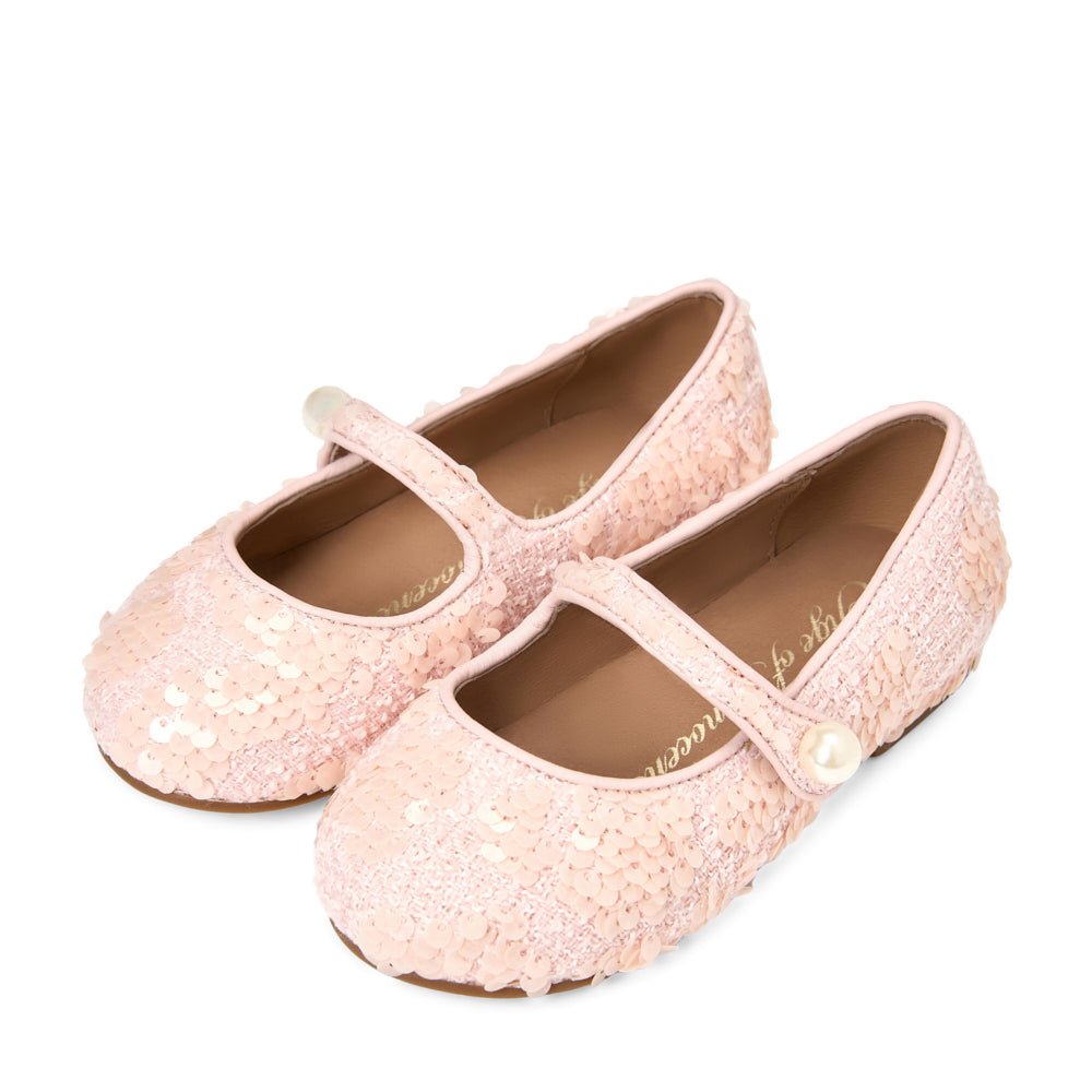Elin Sequins 2.0 Peach - Sparkling Sequin Top for Women | Party Wear, Night Out, Special Occasions | Fashionable & Glamorous Outfit