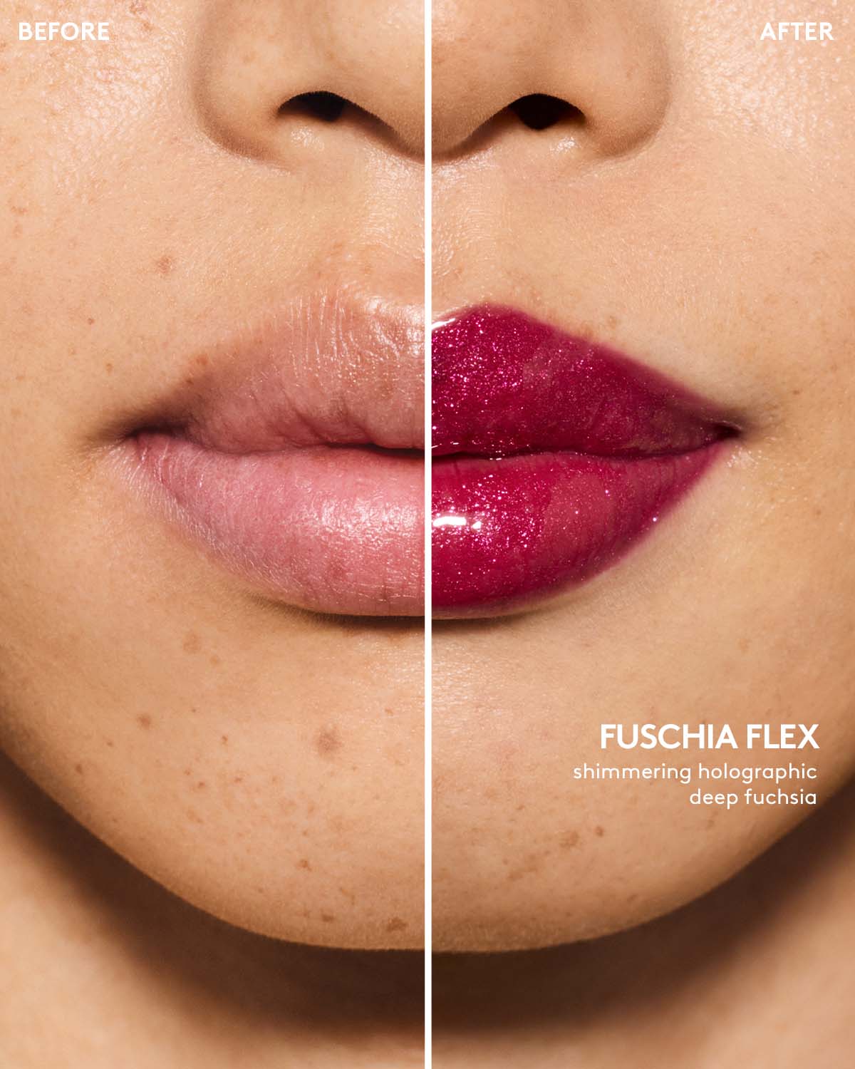 Gloss Bomb Universal Lip Luminizer - Fuchsia Flex Shimmering Lip Gloss | Hydrating & Long-Lasting | Perfect for Parties, Date Nights & Everyday Wear