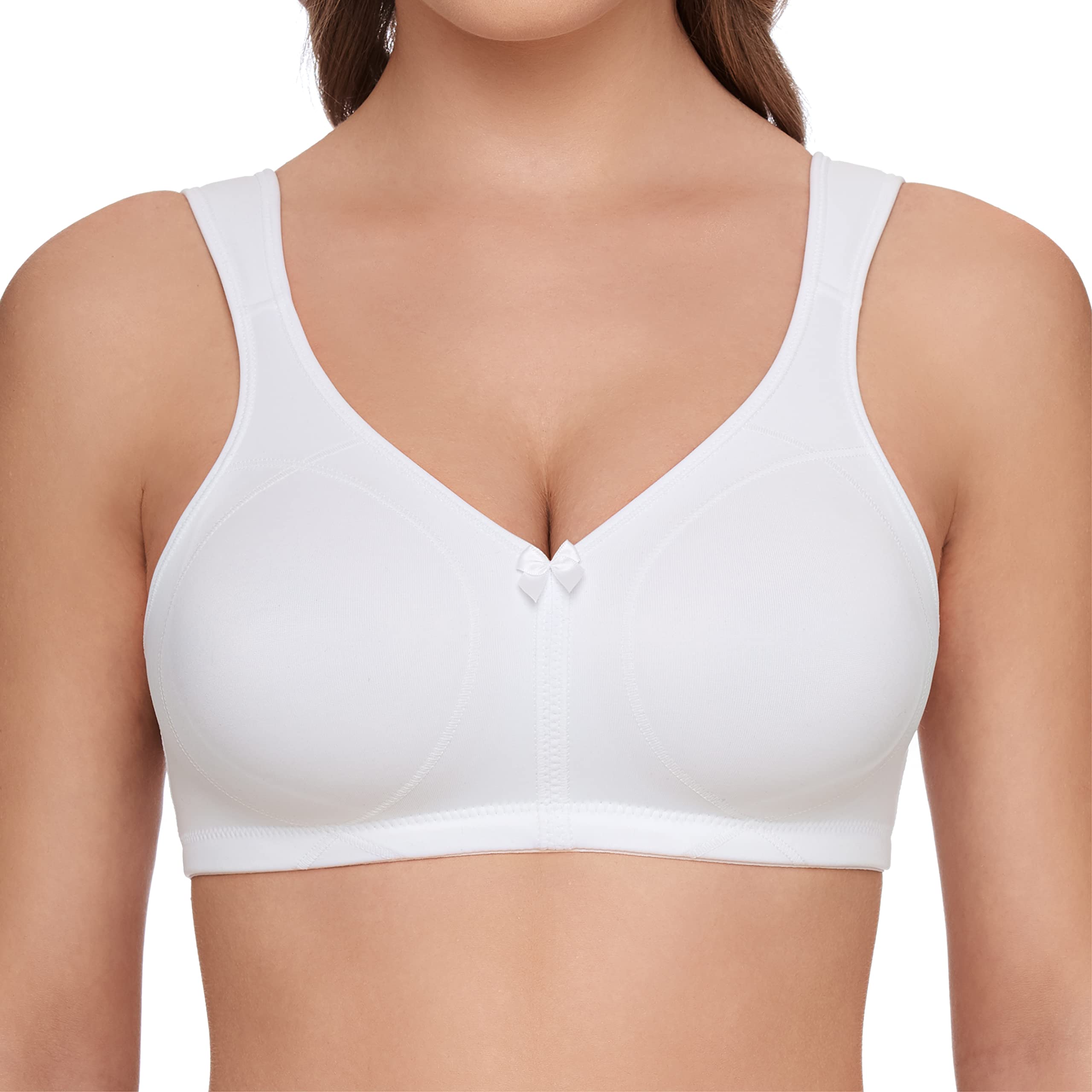 Plus Size Women's Wireless Bras - Comfortable & Supportive for Everyday Wear, Workouts & Relaxation