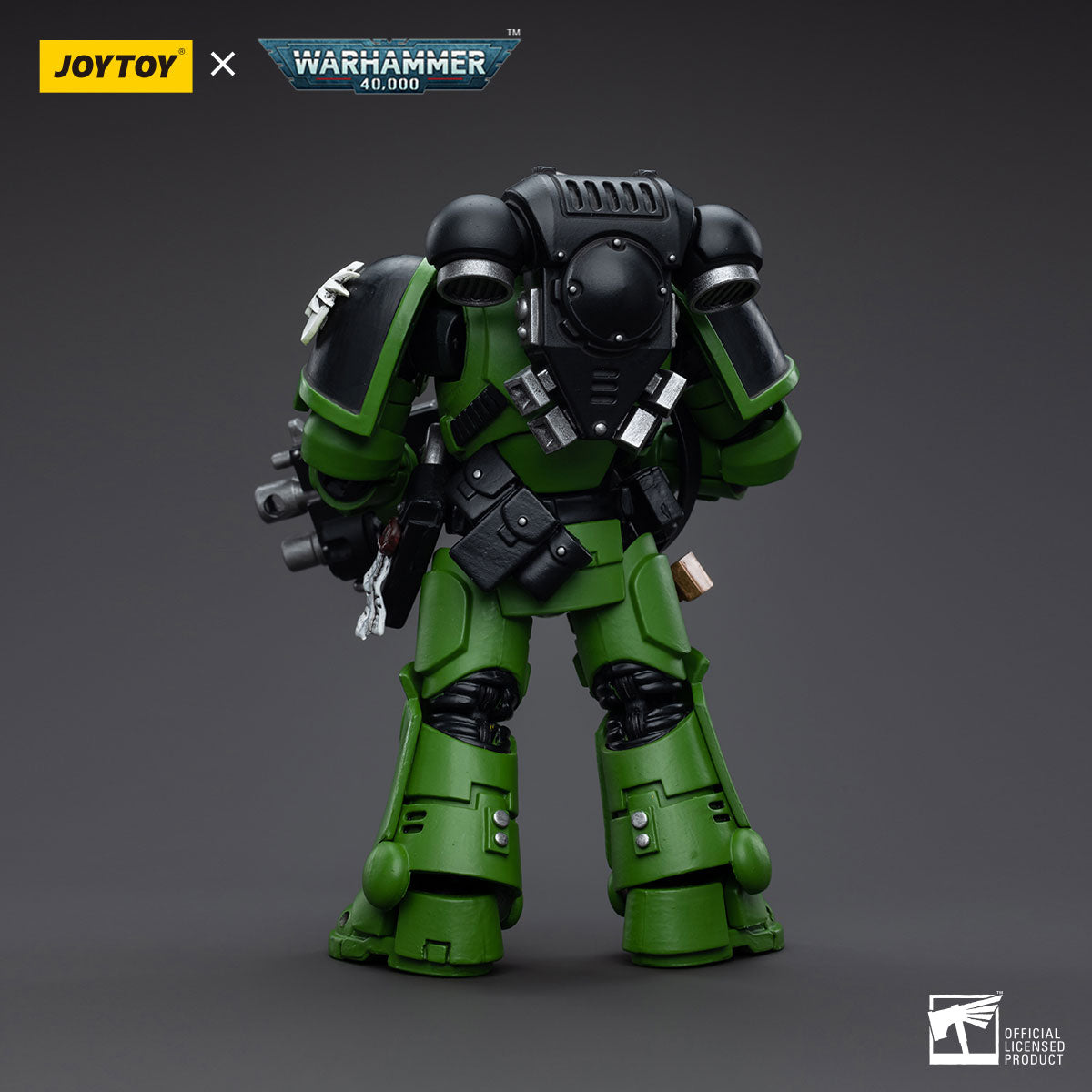 1/18 JOYTOY 3.75 Inch Warhammer 40K Salamanders Space Marines Intercessors Action Figure Set (4pcs) - Perfect for Collectors, Tabletop Gaming & Display Scenes