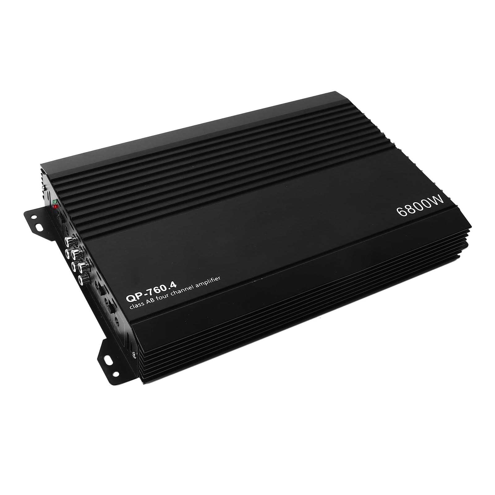 4 Channel Car Stereo Amplifier - High Power Aluminum Alloy Body with Superior Heat Dissipation for Enhanced Car Audio Performance | Perfect for Car Audio Upgrades, Road Trips & Bass Boost