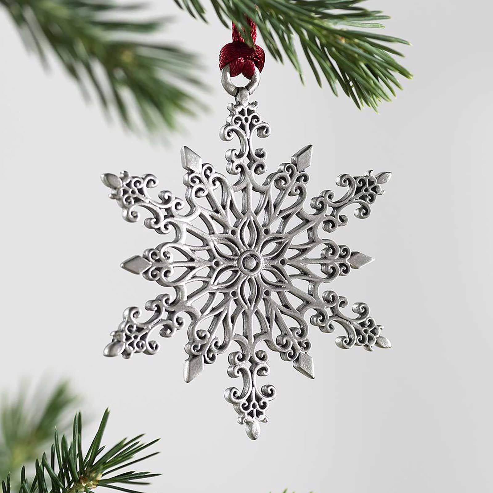 2021 Pure Tin Christmas Tree Ornaments - Holiday Metal Pendant Decorations & Gifts for Christmas Tree Decorating | Fast 7-15 Day Delivery | Perfect for Holiday Parties, Home Decor & Festive Celebrations