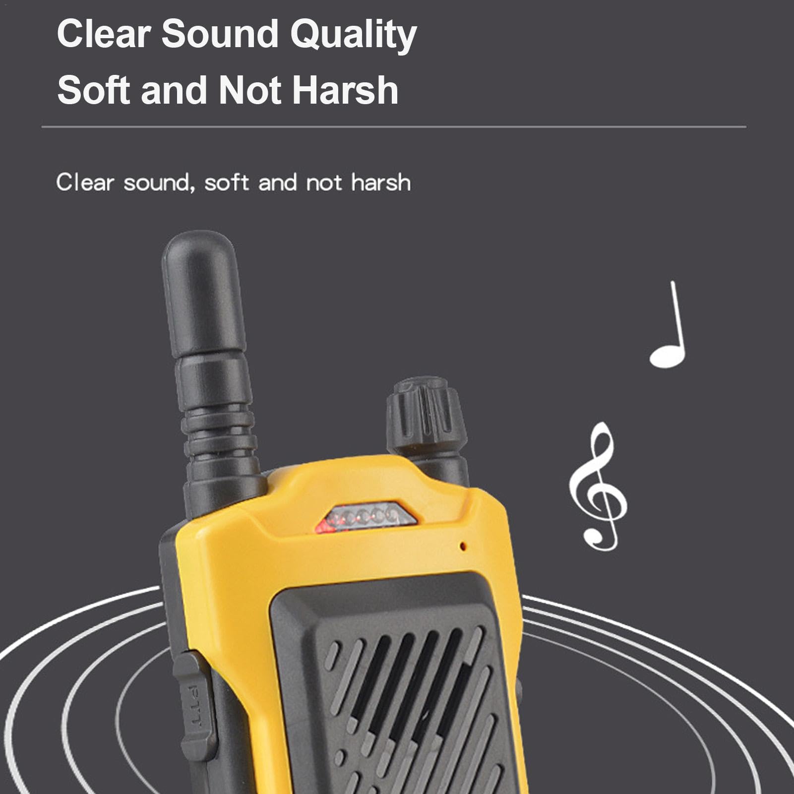 2-Pack Long Range Walkie Talkies for Kids - 200M Portable Radios for Outdoor Adventures, Camping & Hiking - Perfect for Backyard Play, Family Trips and Emergency Communication