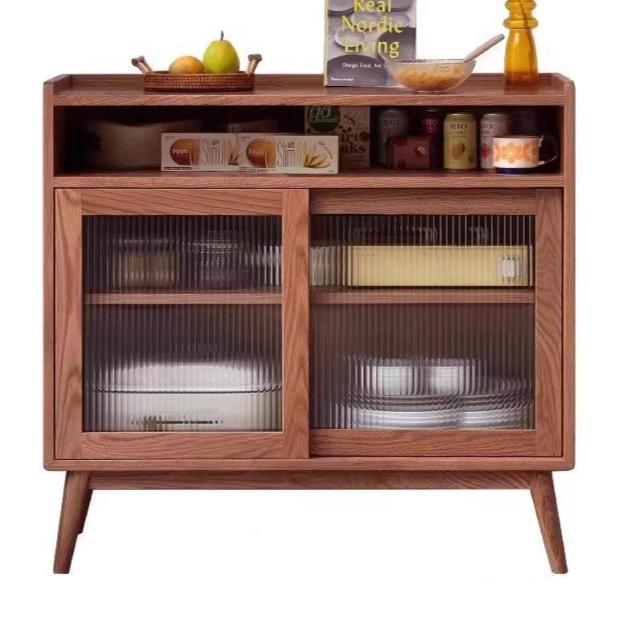 39.4x15.7x37 inch / 100x40x94 cm / walnut color / sideboard