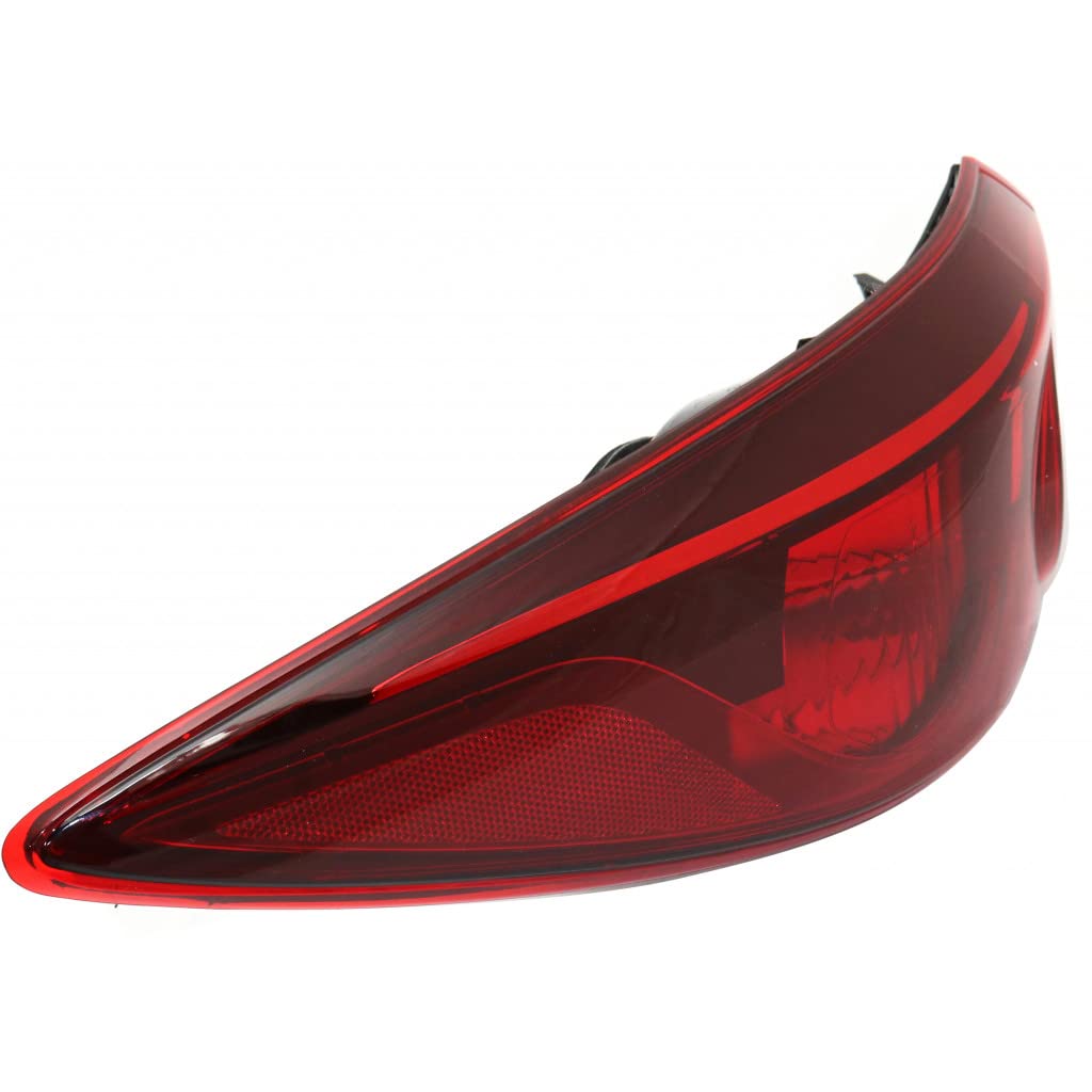 2014-2018 Mazda 3 Sedan Driver Side Outer Tail Light Assembly - CAPA Certified Replacement for MA2804117/MA2804117C | Perfect for Night Driving & Enhanced Vehicle Safety | Part# 615343221724, BHN151160B