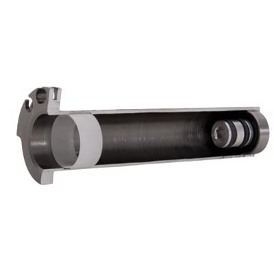 Premium Tusk Aluminum Throttle Tube with Bearing - Compatible with Honda CRF250R (2004-2025) & CRF450R (2002-2025) - Smooth Throttle Control for Dirt Bike & Off-Road Racing Performance