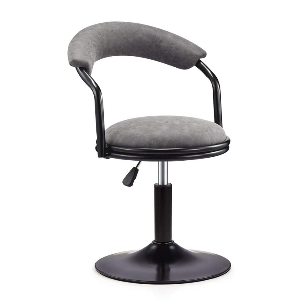 LQIAN Adjustable Swivel Bar Stools with Gas Lift - PU Leather Counter Height Stools for Kitchen Island, Breakfast Nook & Pub - Chrome Steel Footrest & Base (Multiple Colors) - Perfect for Home Bars, Restaurants & Cafes