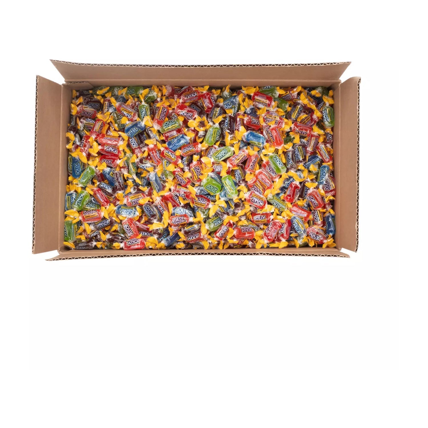 Hershey Jolly Rancher Twist Assorted Flavors Hard Candy - 30lb Bulk Case for Parties, Halloween, and Office Snacks