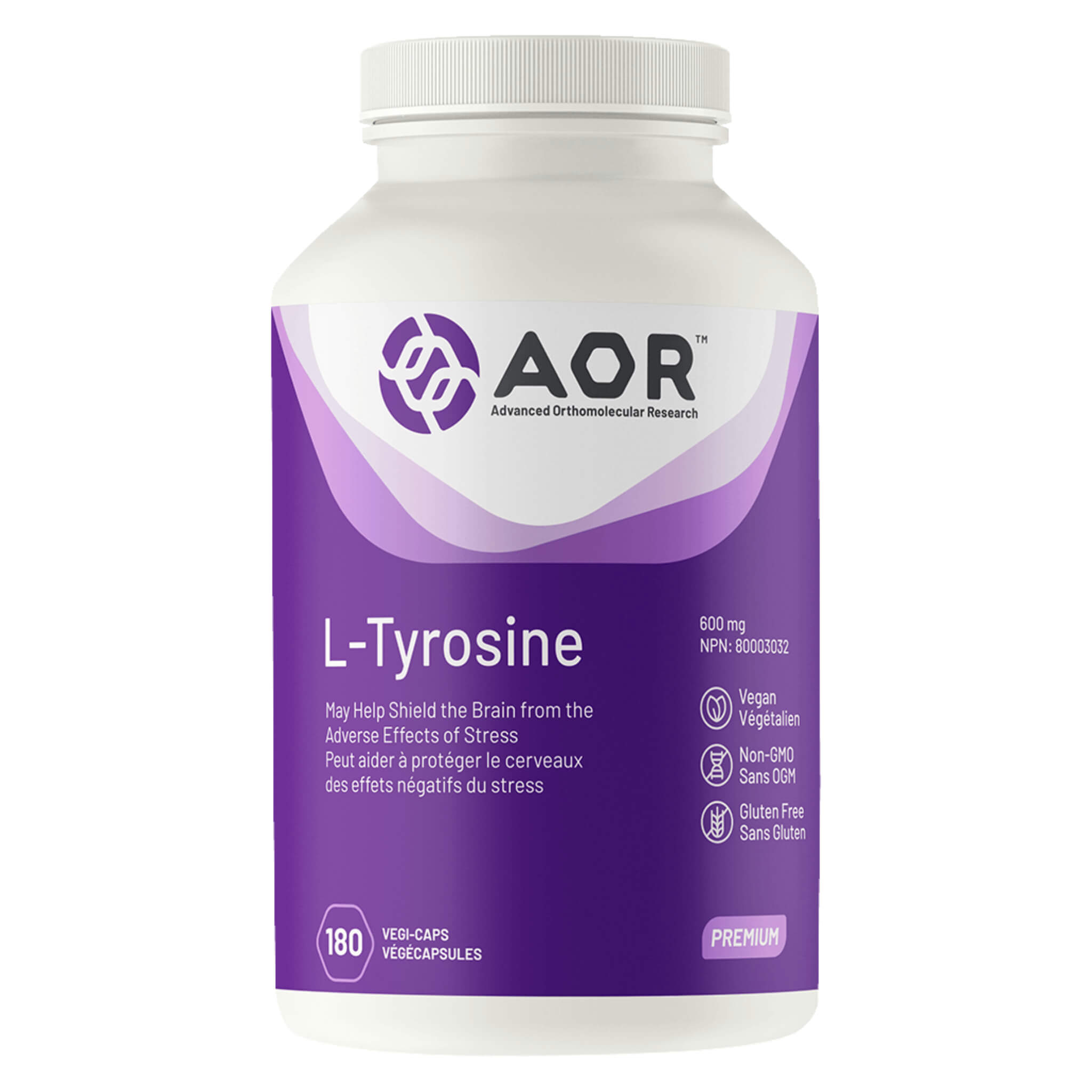 L-Tyrosine 180VC Capsules - Premium Amino Acid Supplement for Focus, Energy & Stress Relief - Supports Cognitive Function & Mood - Ideal for Workouts, Study & Daily Stress Management
