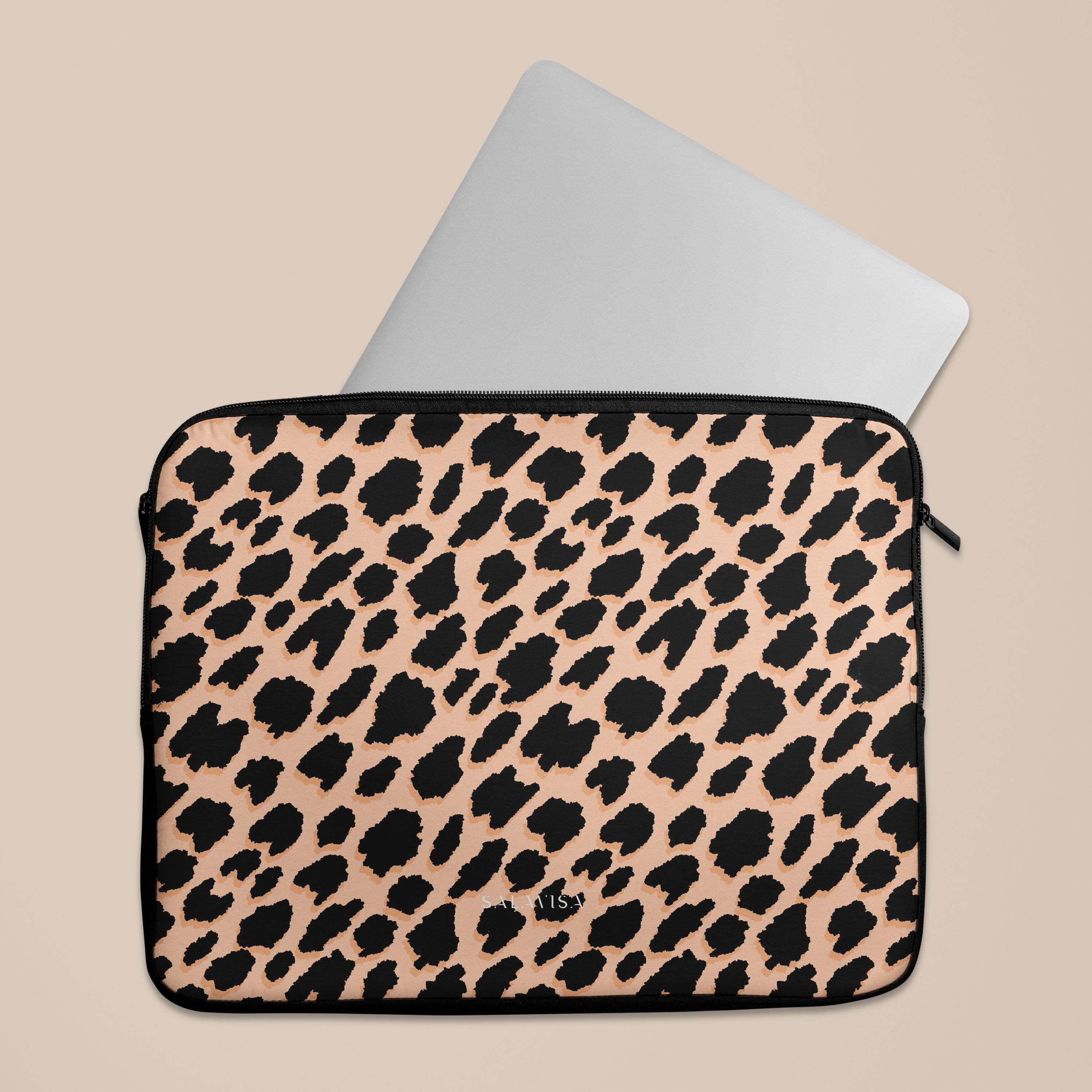 Stylish Pink Leopard Print Laptop Sleeve Case - 13 Inch MacBook Air/Pro Protective Cover - Perfect for Work, School & Travel Accessories