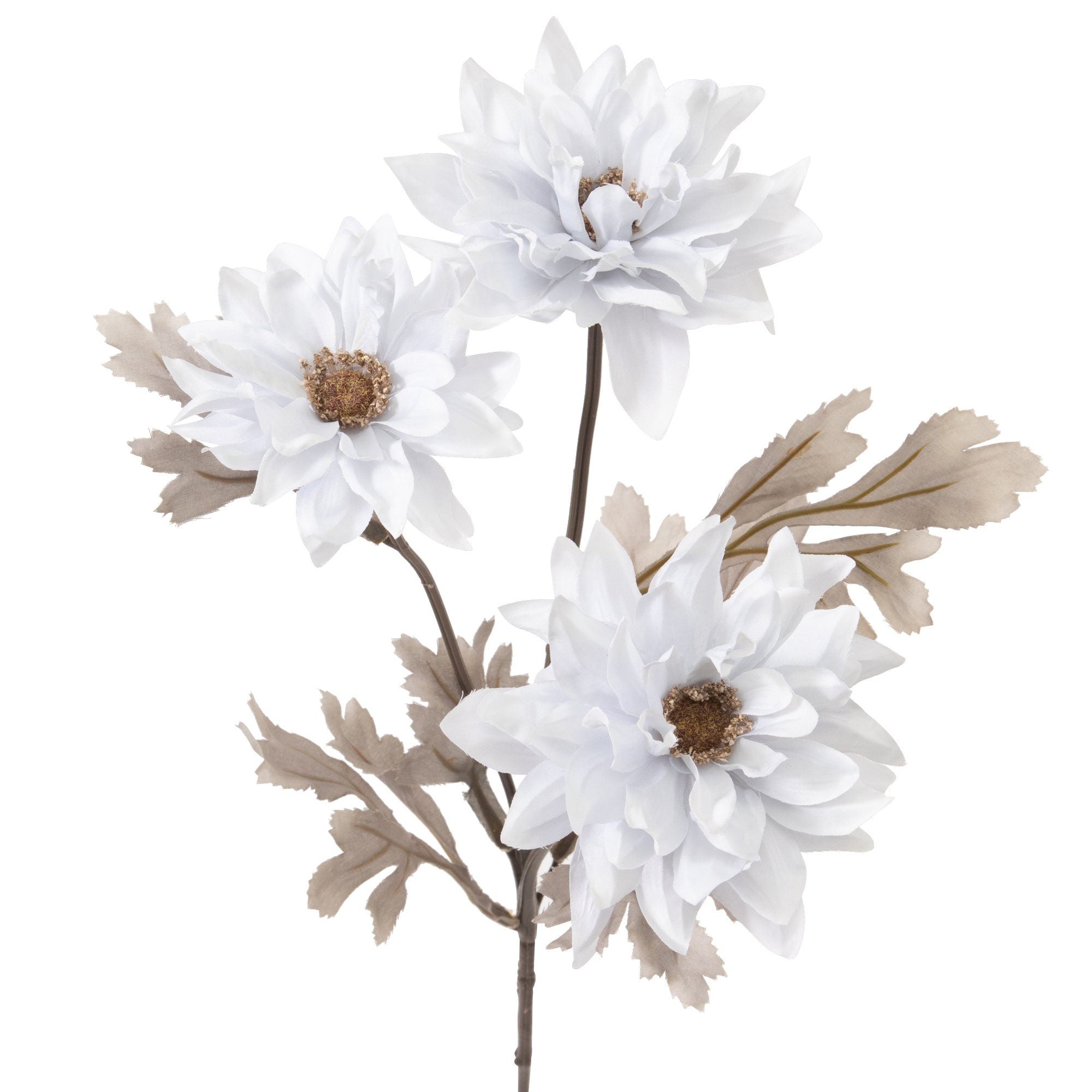 Light Blue Art Flower Dahlia - Elegant Home Decor, Wedding Centerpiece, Floral Arrangement Gift
