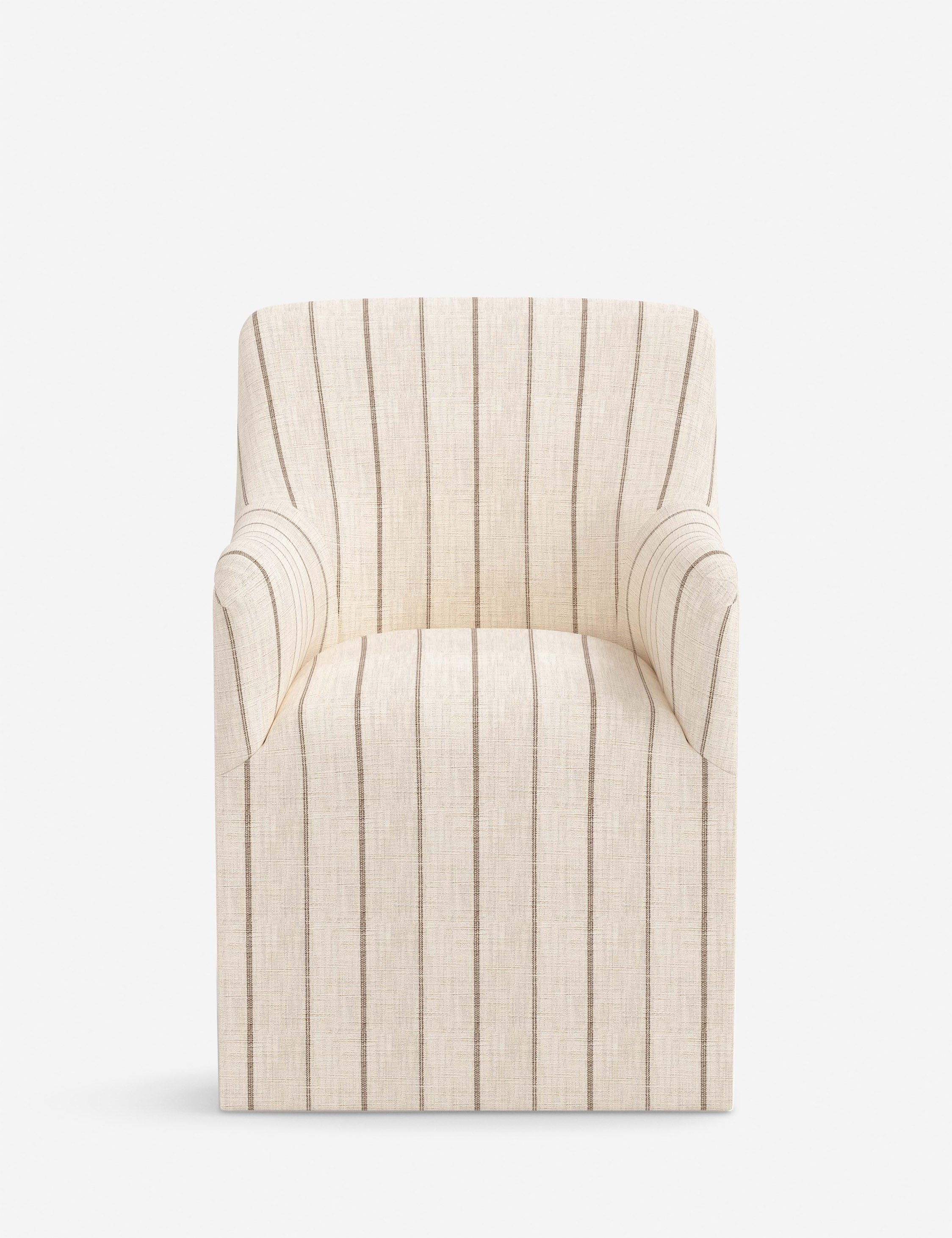 Astoria Dining Chair - Modern Wooden Dining Room Chair with Upholstered Seat - Perfect for Kitchen, Dining Room, and Home Office