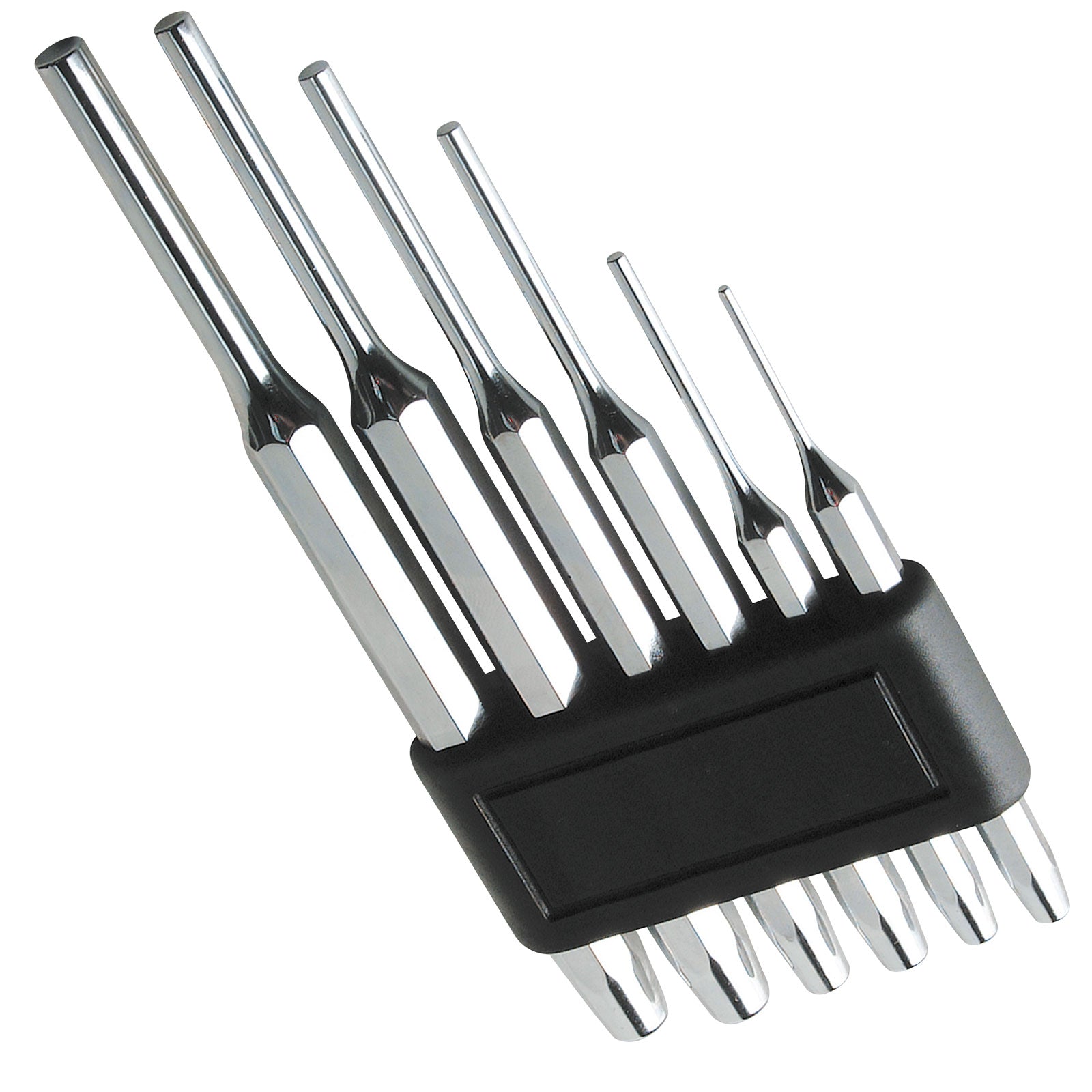 High-Quality Parallel Pin Punch Set - 5-Piece Steel Tool Kit for Metalworking & Automotive Repair | Perfect for DIY Projects, Machinery Maintenance, and Industrial Use