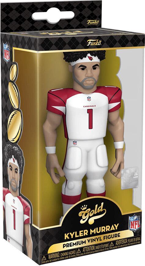 Kyler Murray Gold 5 Funko Pop NFL Arizona Cardinals Home Uniform - Collectible Football Figure for Fans, Gifts & Display