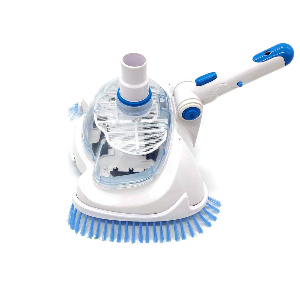 **Heavy Duty Swimming Pool Vacuum Head with Side Brushes – Durable Pool Cleaning Brush for In-Ground & Above Ground Pools – Perfect for Daily Pool Maintenance and Debris Removal**    *(Use Case: Ideal for keeping your pool crystal clear, removing leaves, dirt, and debris efficiently for hassle-free swimming enjoyment.)*
