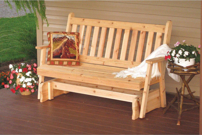 Regallion Classic Wooden Glider Rocking Chair - Comfortable Nursery Rocker for Baby & Kids Room, Perfect for Breastfeeding, Relaxing, and Reading