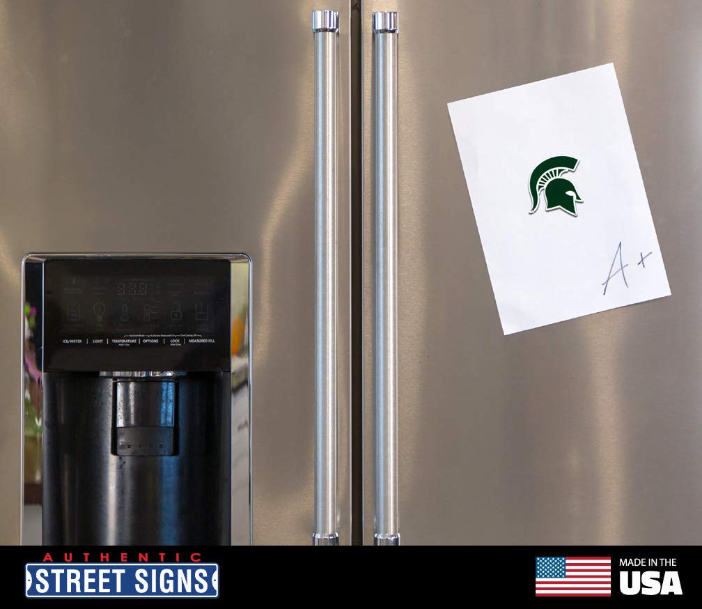 Michigan State Steel Magnet - Strong Refrigerator Magnet for Fans, Office & Home Decor, Sports Memorabilia Collection