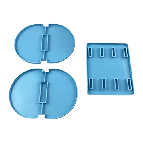 Epoxy Resin Book File Storage Box Mold - DIY Document Organizer Holder Rack Silicone Mould for Crafting, Scrapbooking & Office Organization