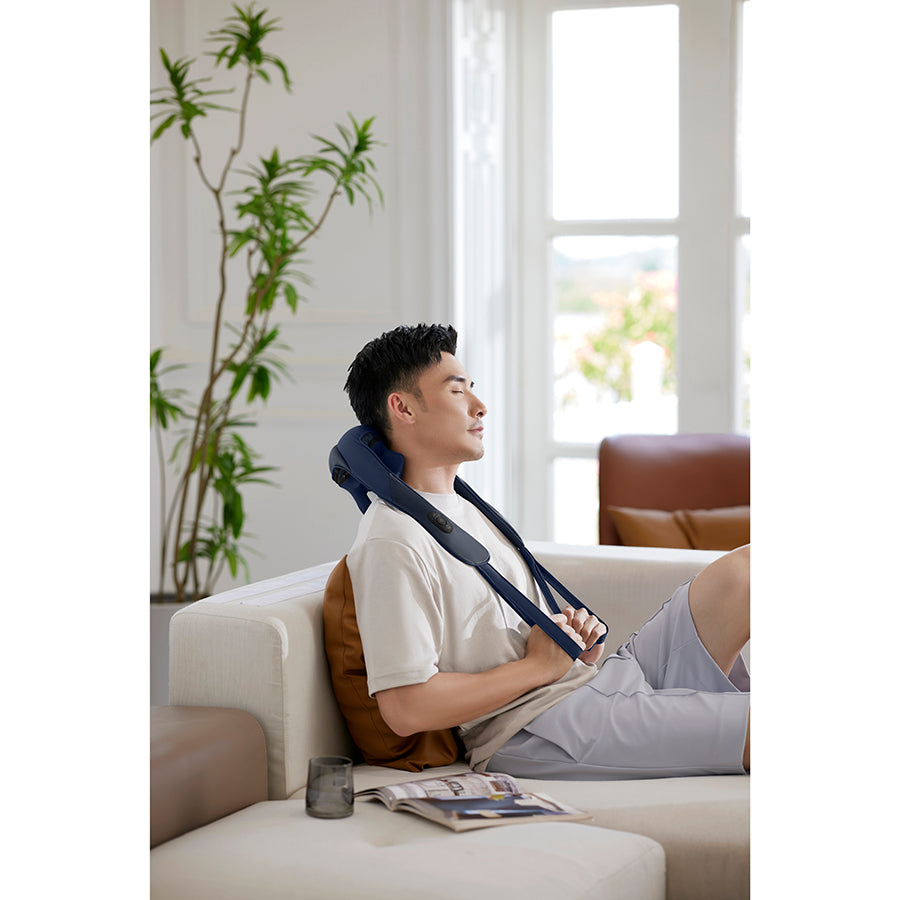 PHILIPS PPM3522 Neck and Shoulder Massager - Relieve Pain & Tension - Perfect for Home, Office & Travel Use