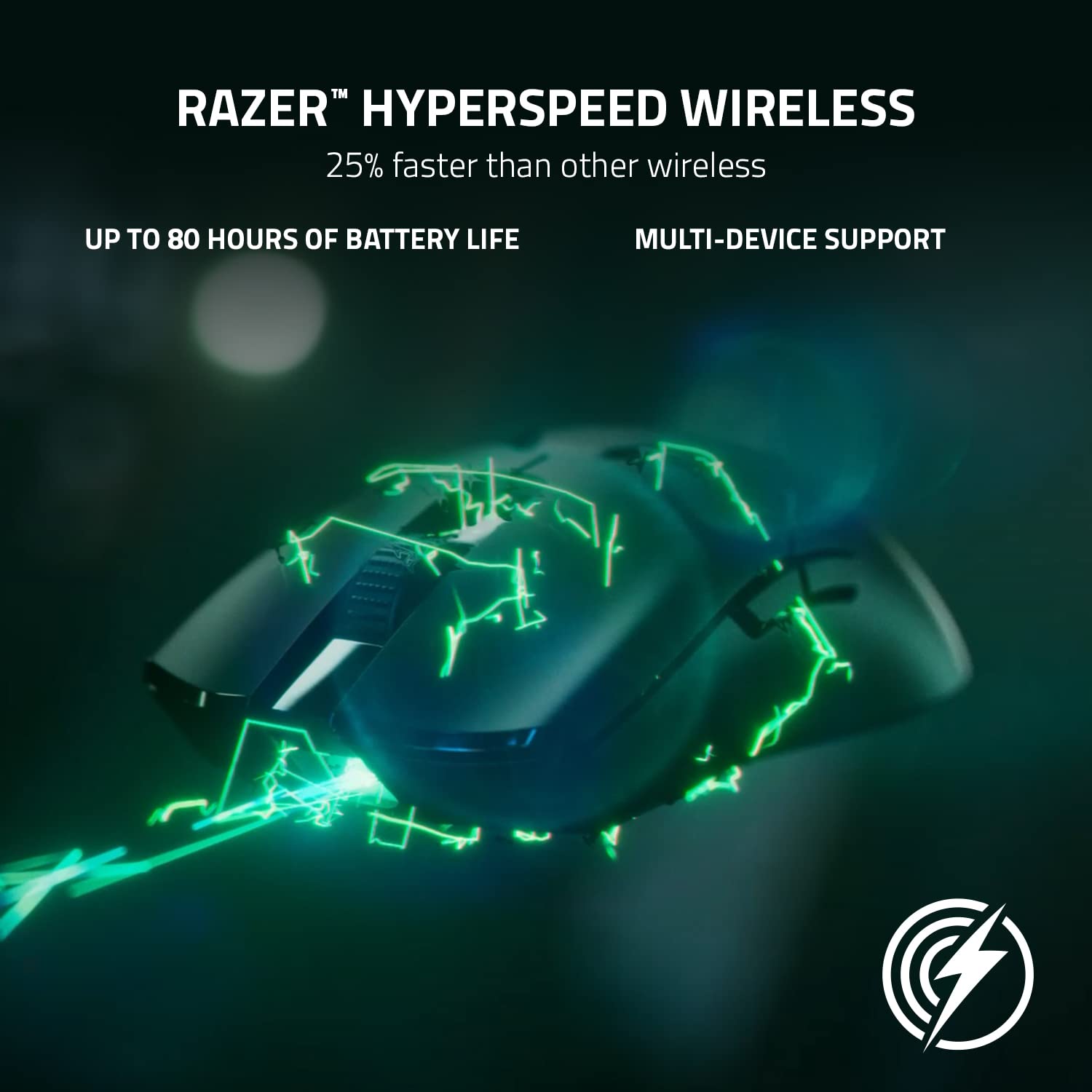 Razer Viper V2 Pro Hyperspeed Wireless Gaming Mouse - White (Renewed) | Lightweight Esports Mouse with 30K DPI Optical Sensor | Perfect for FPS, MOBA & PC Gaming