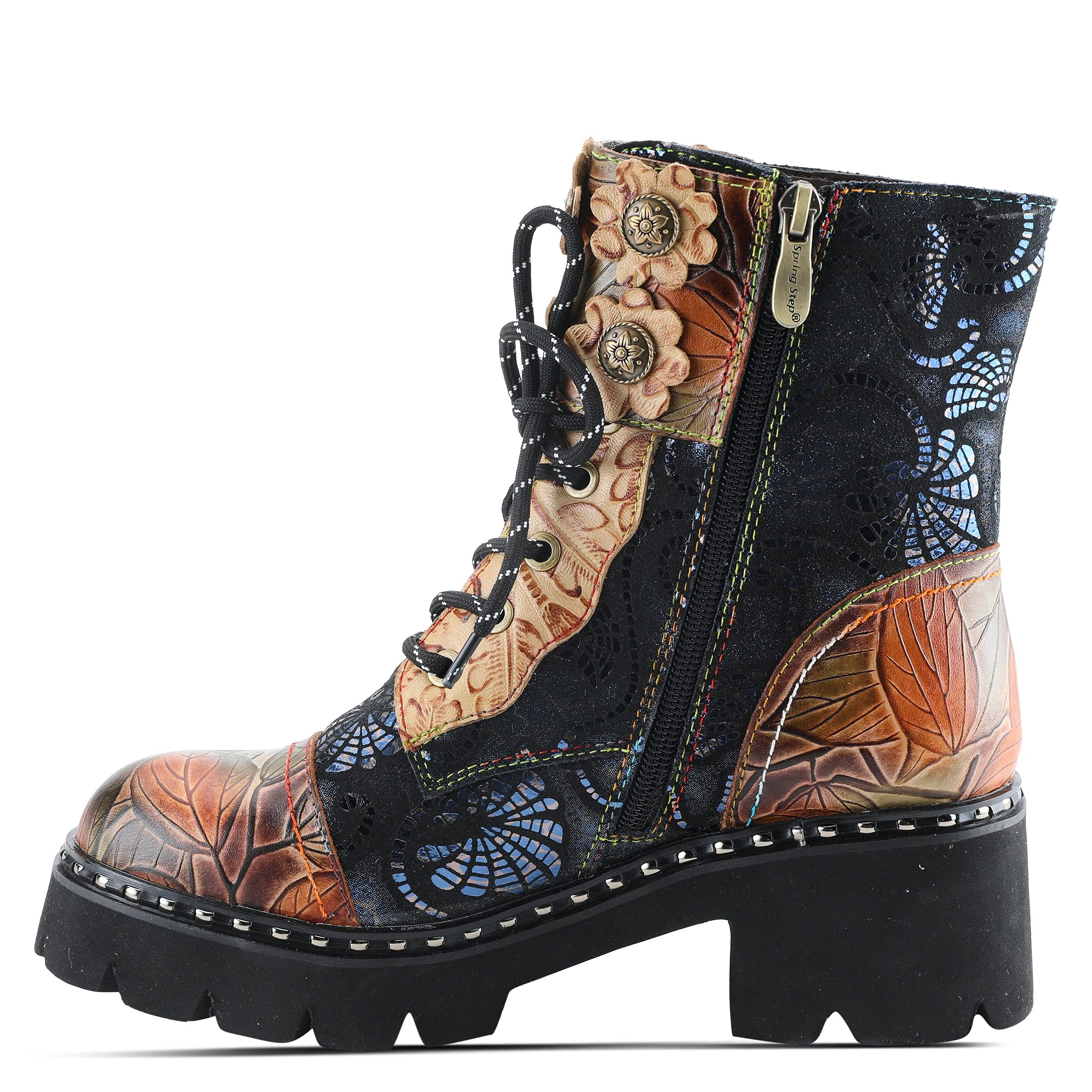 Spring Step L'Artiste Women's Limitless Bootie - Comfortable Ankle Boots for Women, Fashion Casual & Work Shoes with Cushioned Insoles | Perfect for Office, Dating & Everyday Wear