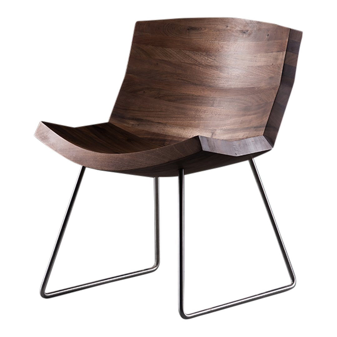 Karim Rashid Chunk Chair - Modern Designer Accent Chair for Living Room, Lounge & Office - Ergonomic Artisan Furniture for Home Decor & Workspace