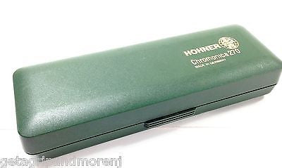 HOHNER Super Chromonica 270 12-Hole C Key Harmonica - Professional Quality for Blues, Jazz & Live Performances - Like New Condition