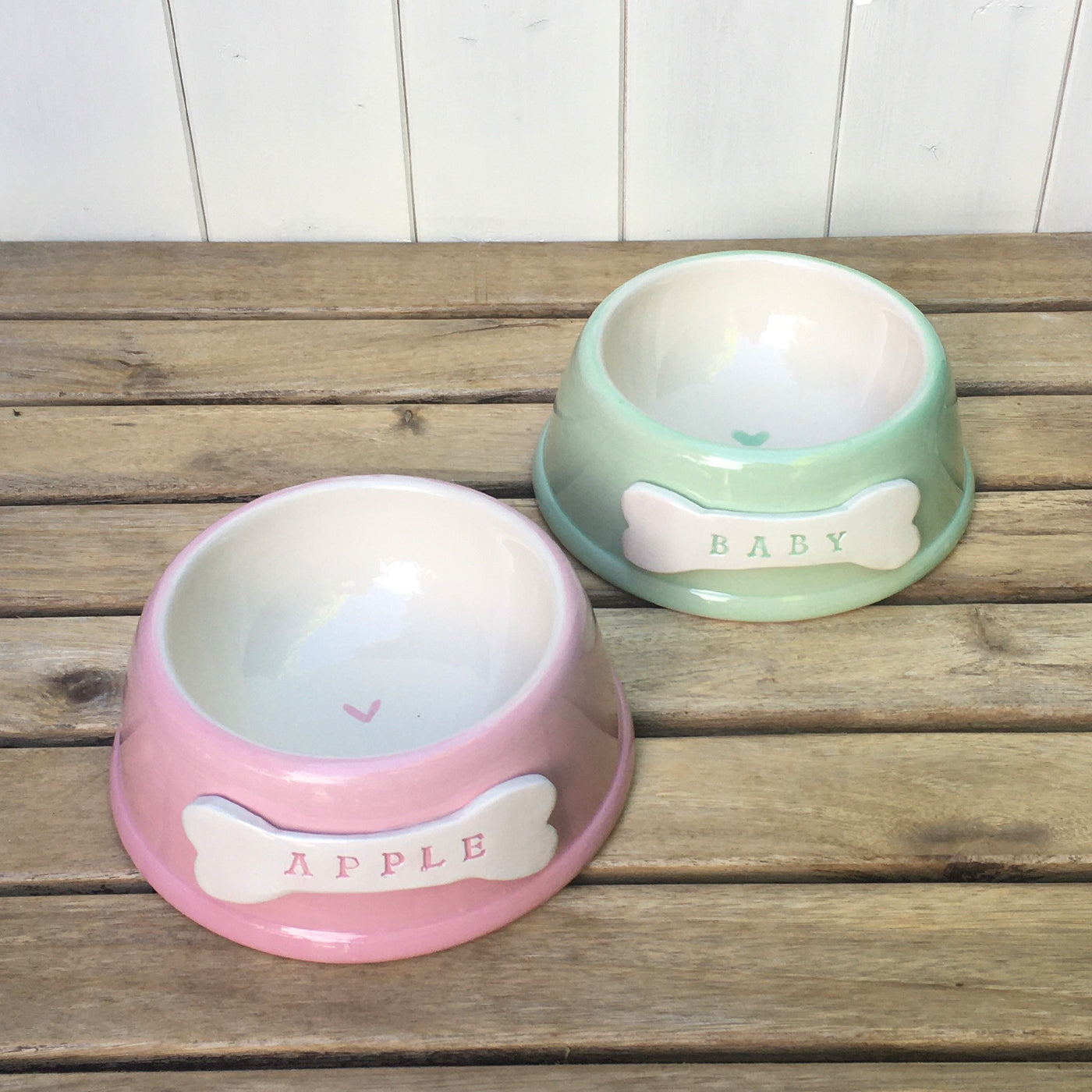 Custom Engraved Pastel Dog Bowl - Non-Slip Angled Design for Small & Medium Dogs - Perfect for Home, Travel & Outdoor Feeding