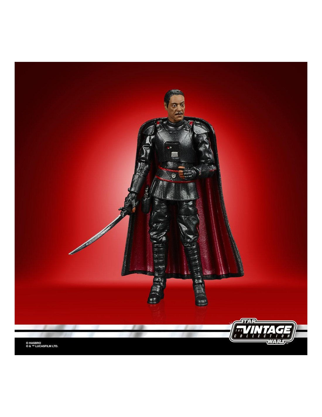 Star Wars The Vintage Collection Moff Gideon Carbonized Action Figure – Collectible 6-Inch Scale Toy for Fans & Display, Perfect for Home Decor & Gift Giving
