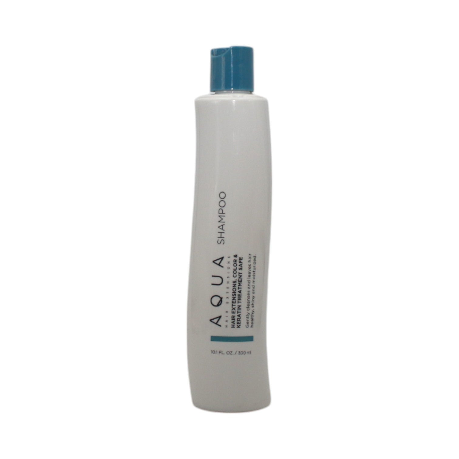 Aqua Hair Extensions Shampoo - 10.1 oz Sulfate-Free Formula for Long-Lasting Extensions | Gentle Cleansing for Clip-Ins, Tape-Ins & Weaves | Perfect for Daily Use & Salon Care