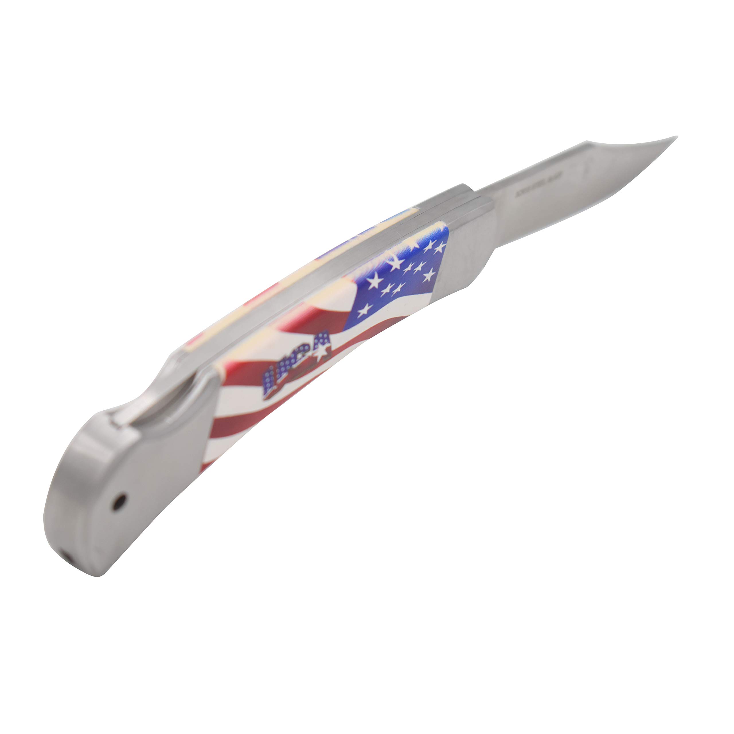 Premium Snake Eye Tactical Lockback Folding Pocket Knife - Collector's Edition with Ergonomic Handle Design - Perfect for Outdoor Adventures, Camping & Everyday Carry (USA Made)