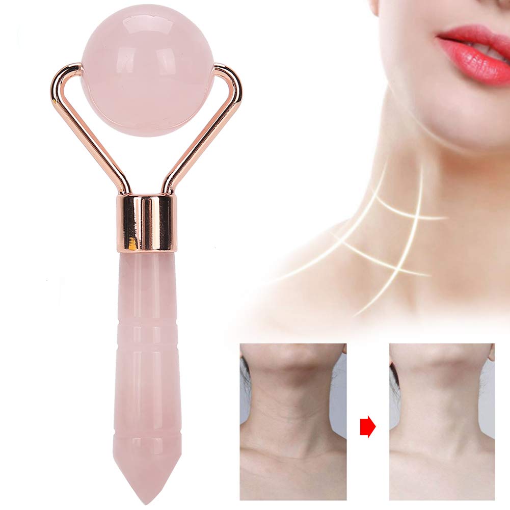 Premium Jade Face Roller for Anti-Aging & Facial Massage - Natural Jade Stone Therapy Tool for Skin Tightening, Wrinkle Reduction & Muscle Relaxation - Perfect for Home Spa, Self-Care Routine & Beauty Therapy