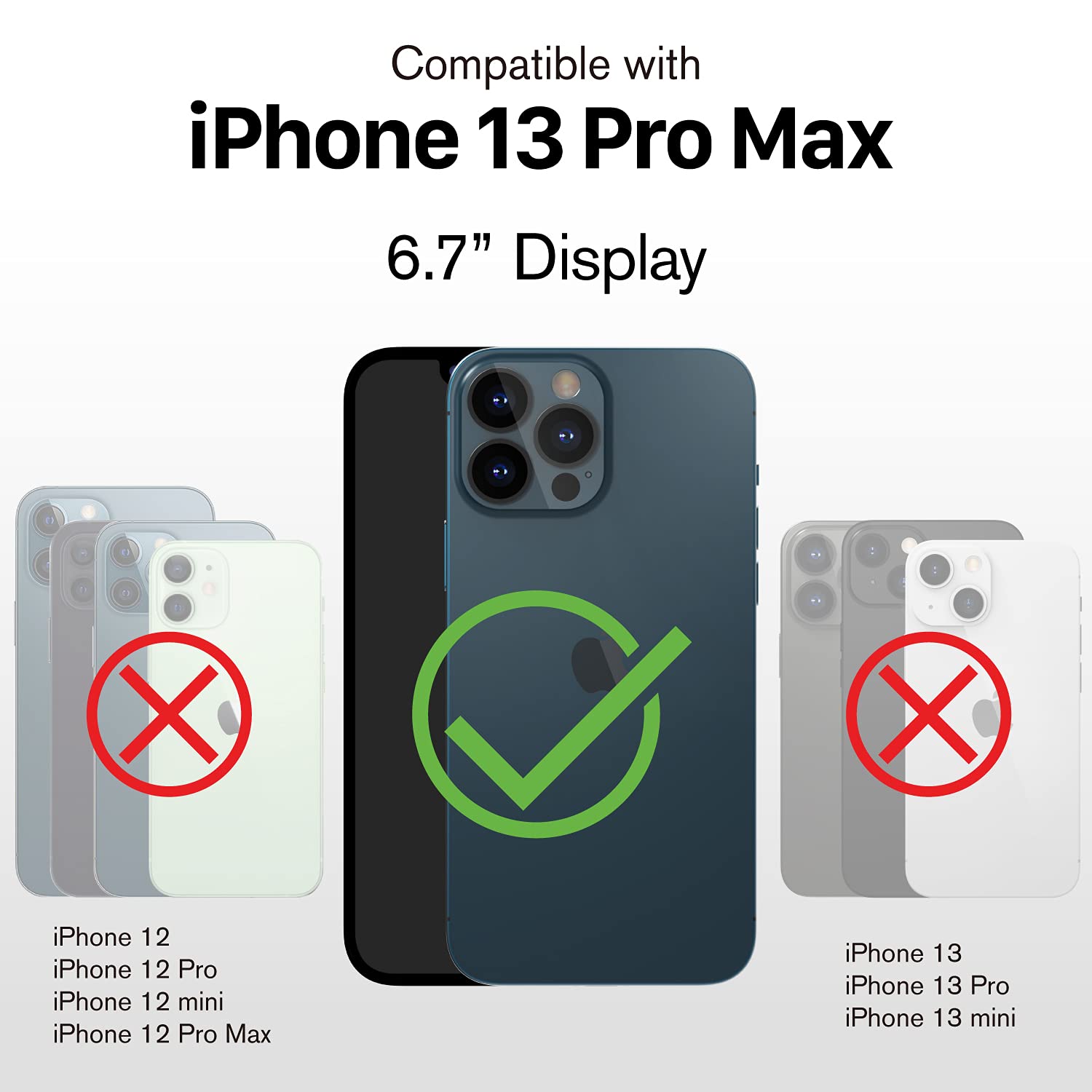 VENA Military Grade Flip Leather Wallet Case for Apple iPhone 13 Pro Max (6.7
