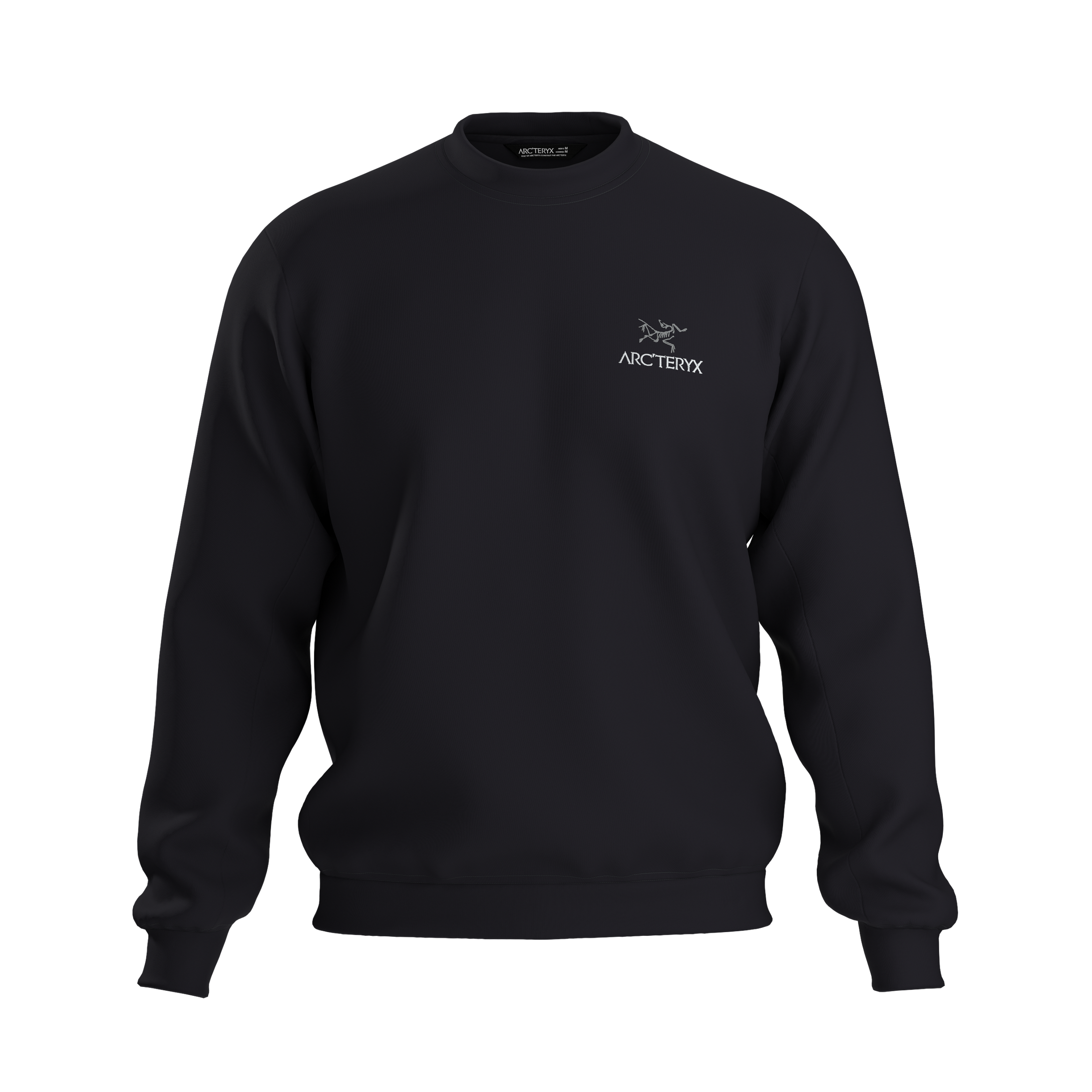 Arc'teryx Men's Emblem Fleece Crew - Lightweight & Breathable Midlayer for Hiking, Camping & Outdoor Activities