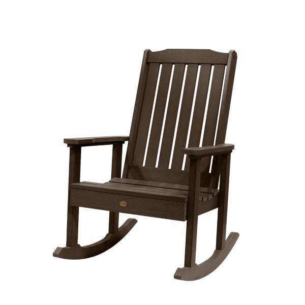 Lehigh Outdoor Rocking Chair - Patio, Garden & Porch Relaxation - Comfortable All-Weather Wicker Rocking Chair for Backyard, Deck & Poolside Use