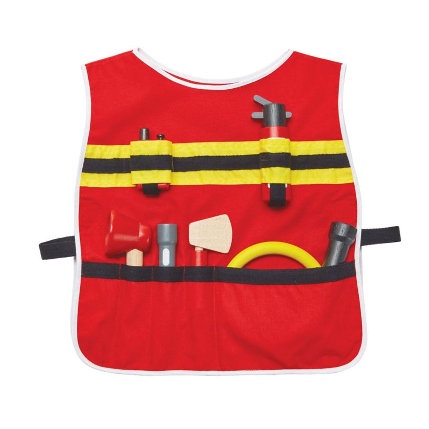 Firefighter Play Set for Kids - Pretend Play Fireman Costume & Toy Accessories - Great for Role Play, Birthday Parties & Educational Fun
