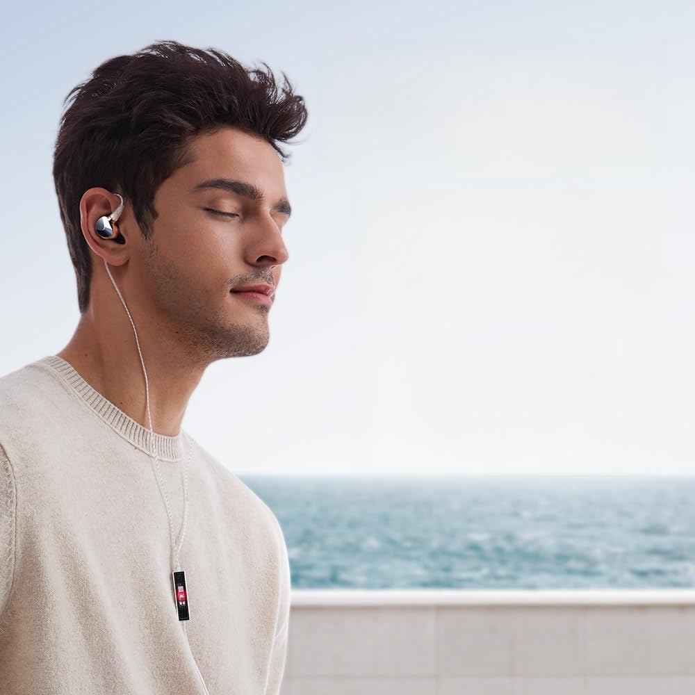 Premium NHB12 Audiophile In-Ear Headphones with MFi Certification - Lossless Wired Earbuds for iPhone, Noise Canceling & 192kHz Studio Sound Quality - Perfect for Music Lovers, Gamers, and Professionals