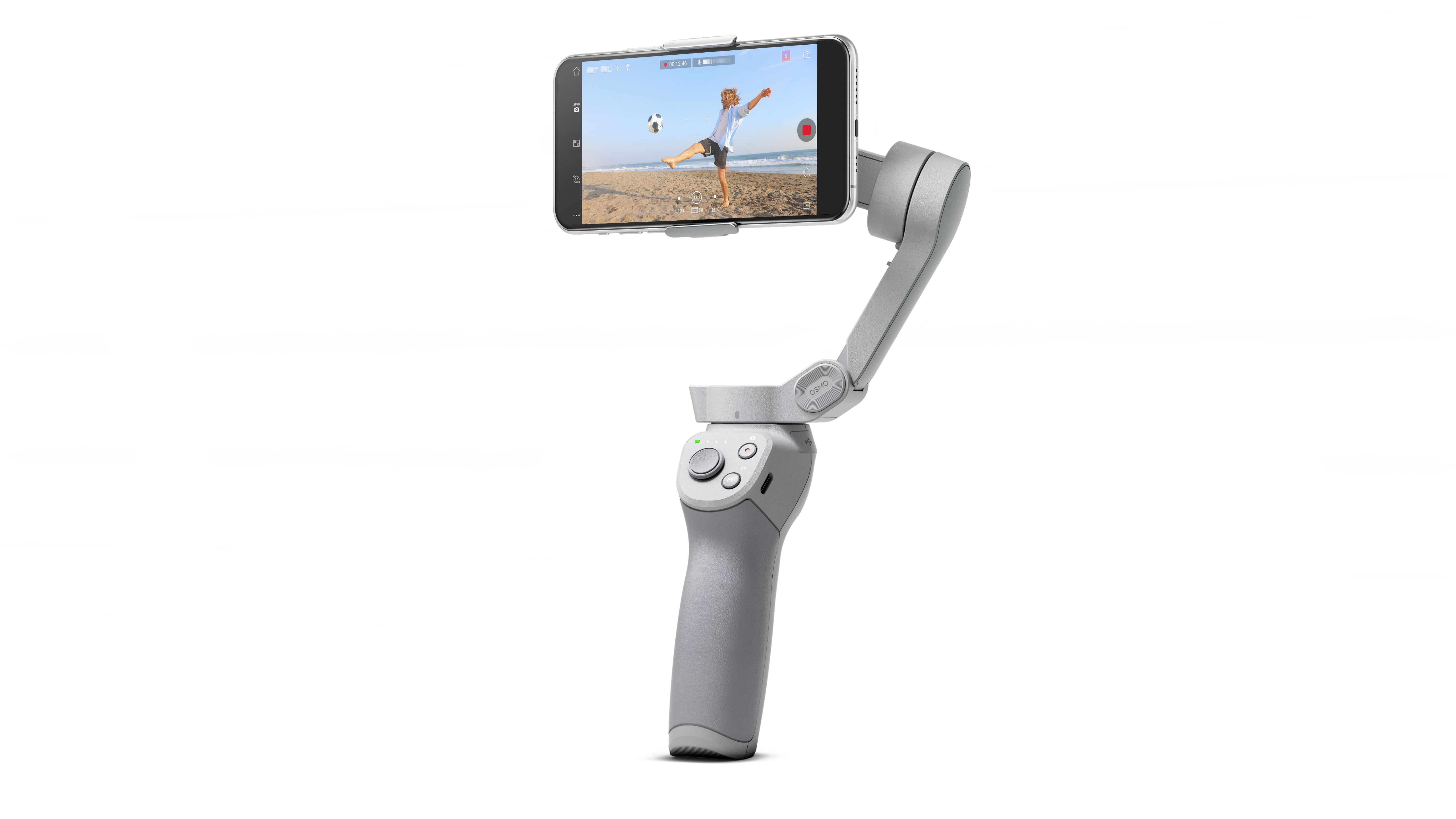 DJI OM 4 Smartphone Gimbal Stabilizer - 3-Axis Handheld Gimbal for iPhone & Android, Vlog & Live Streaming - Perfect for Travel Vlogging, TikTok Videos & YouTube Content Creation