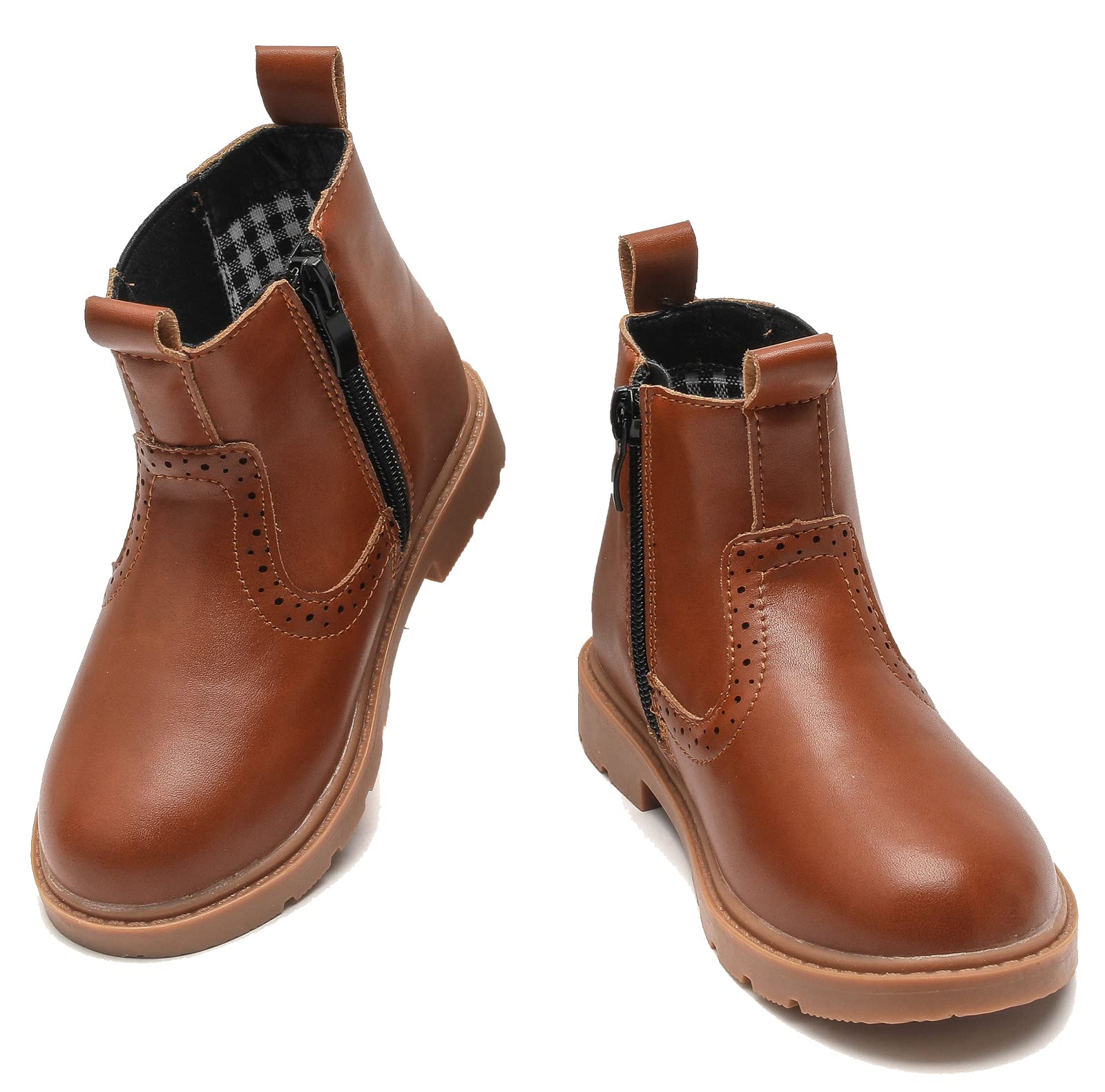 Waterproof Chelsea Ankle Boots for Boys & Girls - Side Zipper Comfort Design (Toddler/Little Kid/Big Kid) | Perfect for Outdoor Play, Rainy Days & School Activities