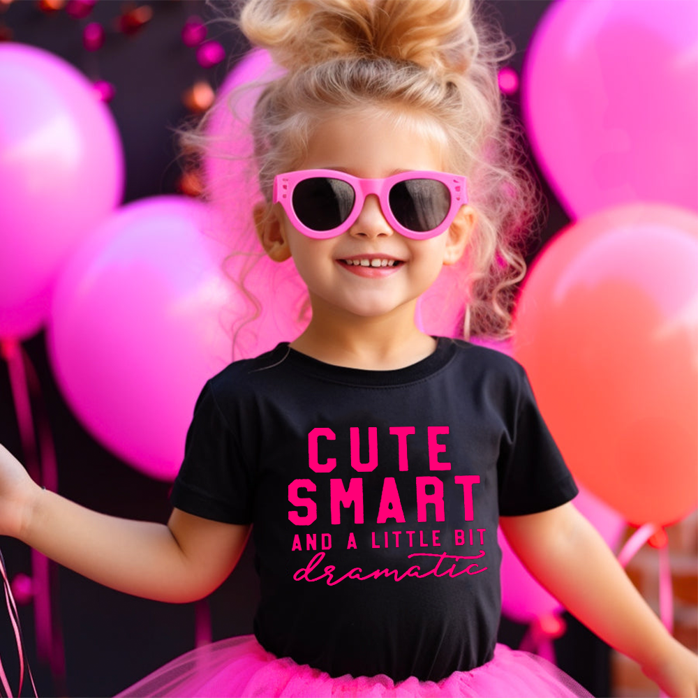 Stylish and Playful Kids T-Shirts - Cute, Smart & Dramatic Designs for Boys & Girls - Perfect for School, Playdates & Family Photos