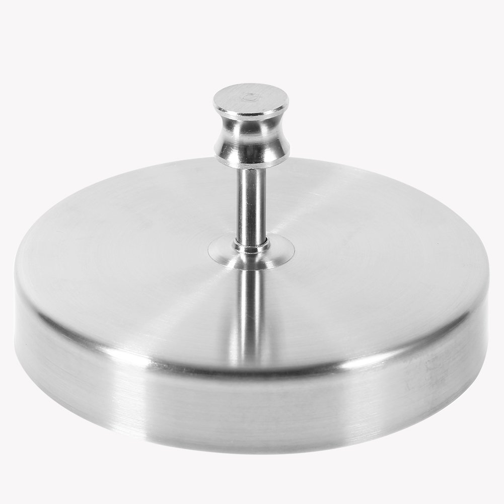 Premium Stainless Steel Burger Press - Non-Stick Hamburger Patty Maker with Heavy Duty Mold for Beef, Veggie & Stuffed Burgers - Perfect for BBQ, Grilling & Home Kitchen Use