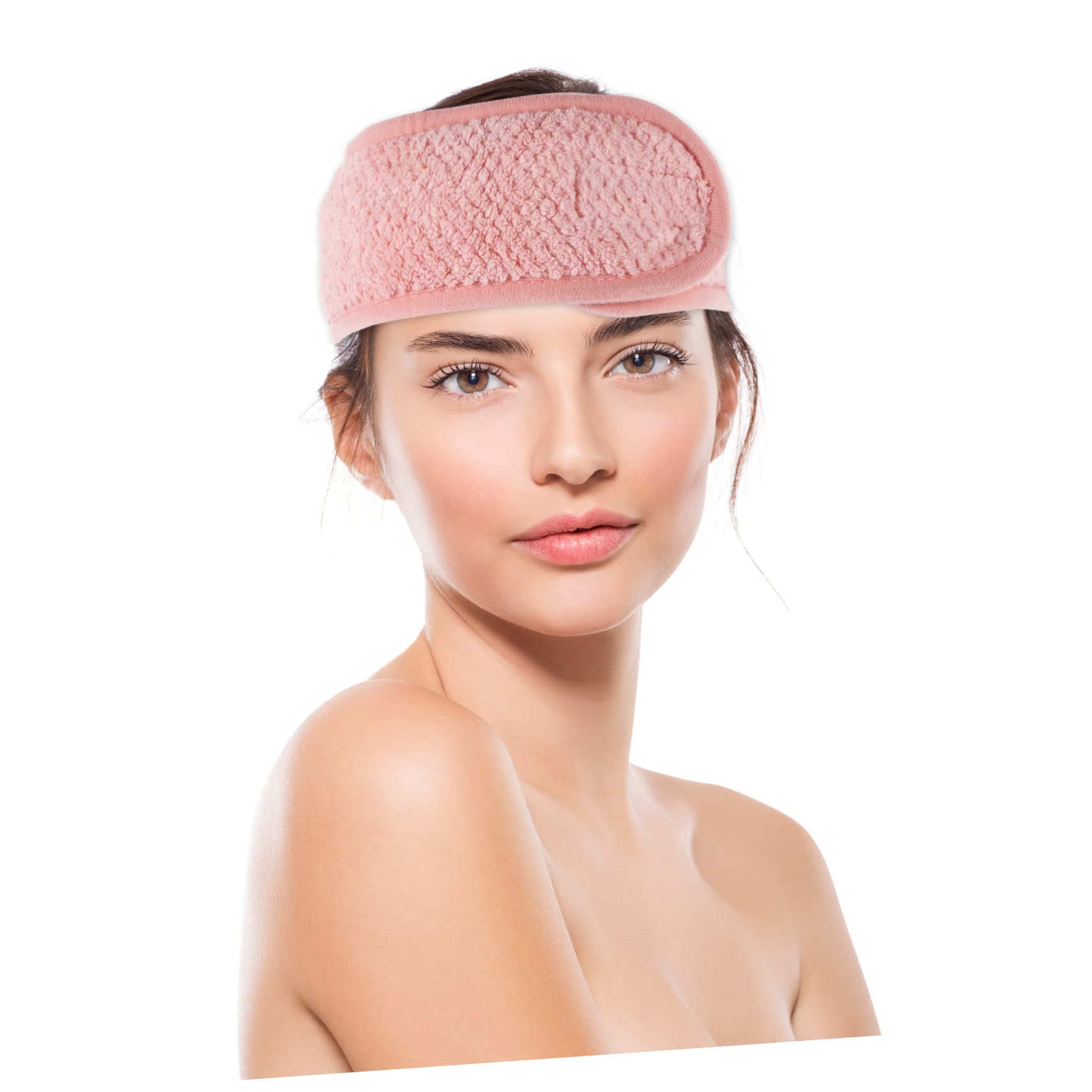 FOMIYES 6 Pack Pineapple Print Fleece Headbands for Women - Soft Hair Wraps, Shower Caps & Makeup Accessories - Perfect for Bathing, Washing Face & Styling Hair