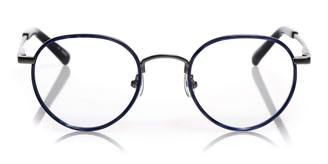 eyebobs BFF Unisex Premium Reading Glasses for Men and Women | Round Frame Readers | Perfect for Office Work, Reading Books & Computer Use