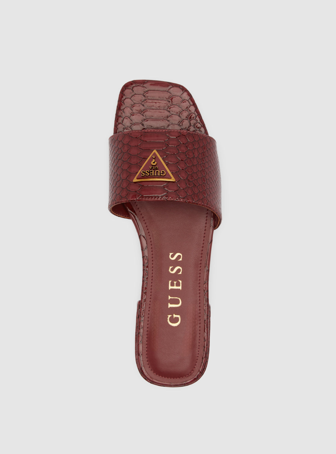 Dark Red Tamsea Slide Sandal - Comfortable Summer Slides for Women & Men - Perfect for Beach, Pool, and Casual Wear