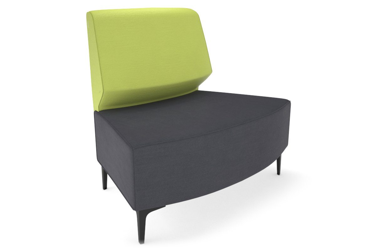 Mondo Round Small Back Lounge Chair - Modern Accent Seating for Living Room, Bedroom, or Office - Perfect for Relaxing and Reading