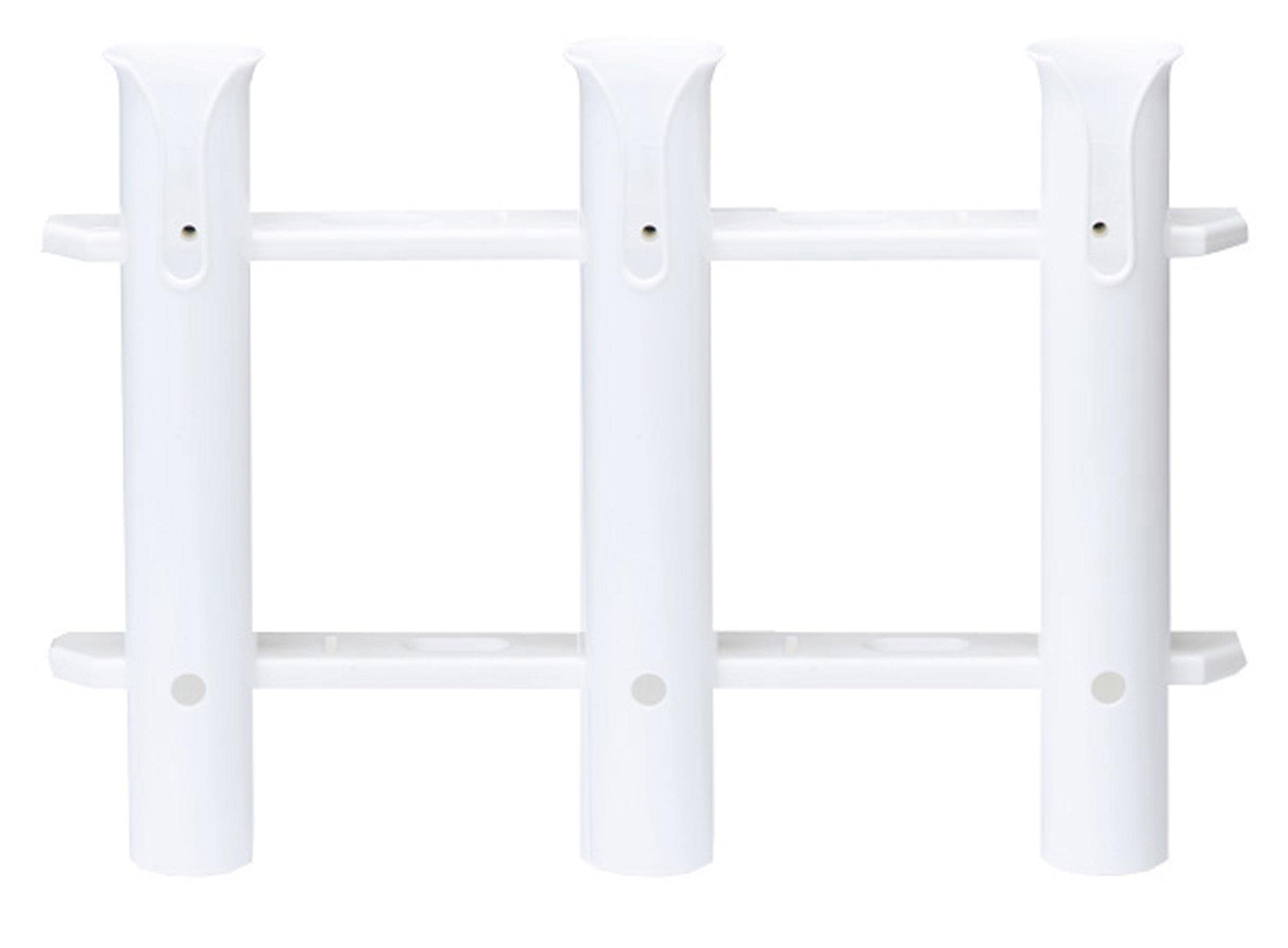 Shoreline Marine 3 Rack Deluxe Fishing Rod Holder - Heavy Duty Boat Rod Storage for Saltwater & Freshwater Fishing | Perfect for Bass, Walleye & Offshore Anglers