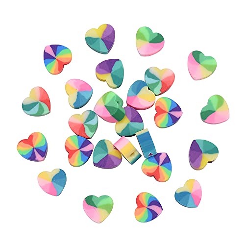 Rainbow Heart - 100pcs