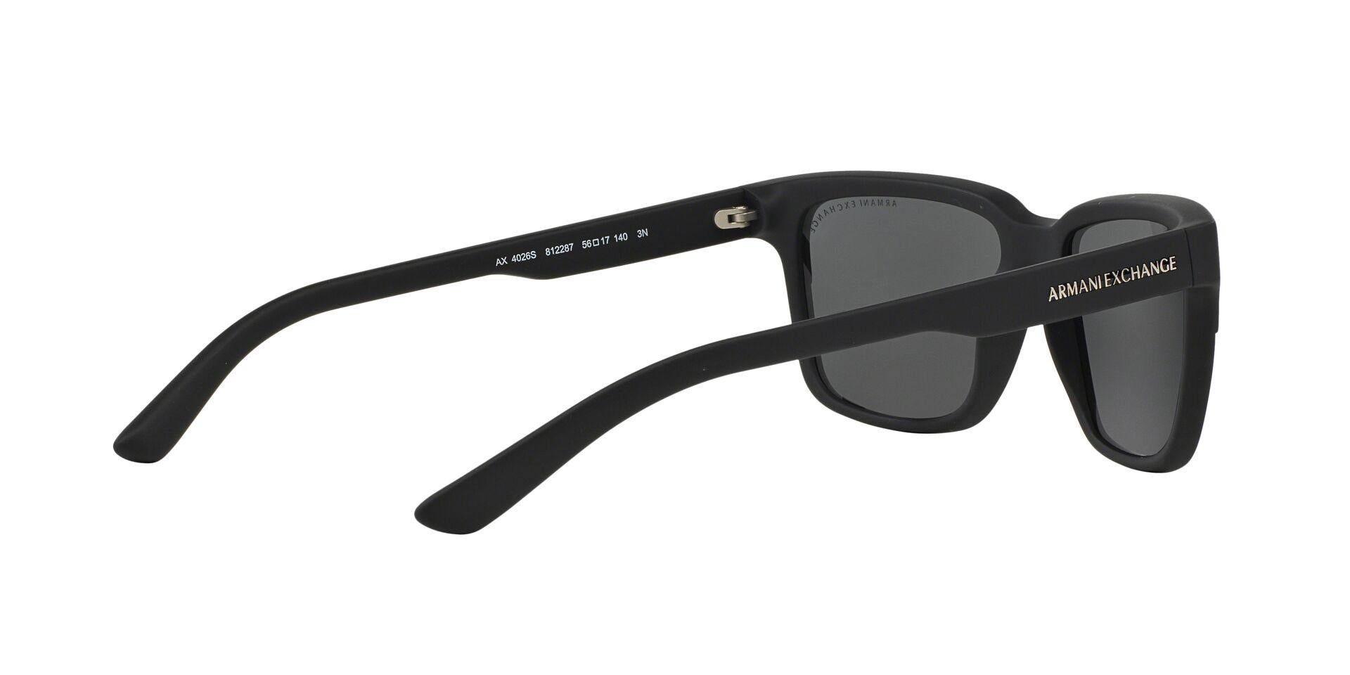 Armani Exchange 4026S Polarized Sunglasses for Men & Women - UV Protection, Fashion Aviator Style - Perfect for Driving, Beach & Outdoor Activities